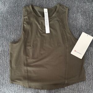 lululemon athletica Khaki Tank Top